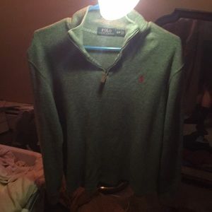 Polo Men’s 1/4 zip Sweater